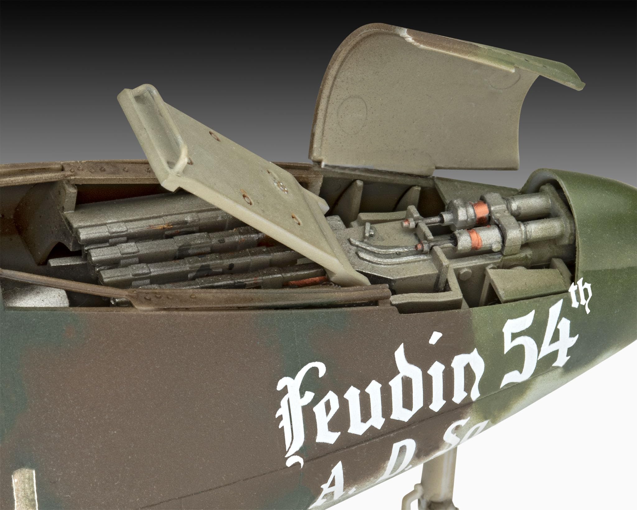 Revell Knivschmitt Me262A-1a/U4 | Knivschmitt Me262 Zestaw do modelowania 1:32 z 220 częściami | Samolot WW2 z armatą 50 mm | Poziom 5 od 13 lat