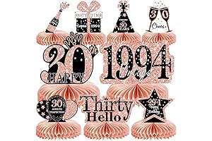 Vintage 1994 30th Birthday Table Decorations