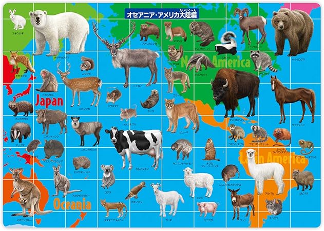 Amazon ザ アクセス 動物下敷き オセアニア アメリカ編 下敷き 文房具 オフィス用品