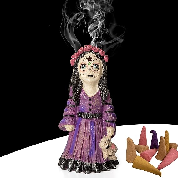 Voodoo Doll Cone Burner Stress & Anxiety Relief, Incense Voodoo Doll