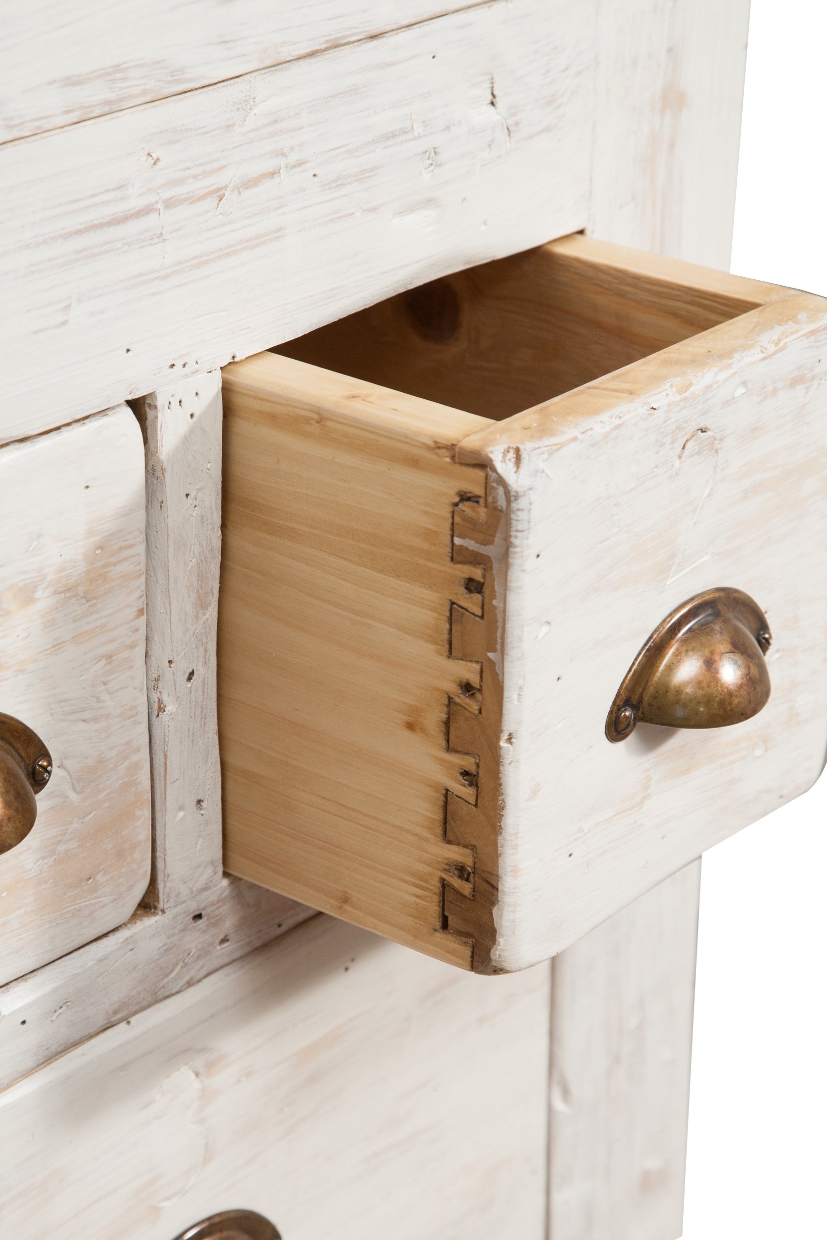 Biscottini Mesa alta de trabajo 116 x 90 x 63 cm fabricada en Italia | Isla de cocina encimera madera maciza | Banco de cocina | encimera de cocina madera