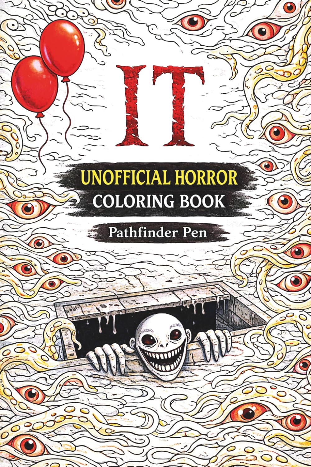 IT Unofficial Horror Coloring Book