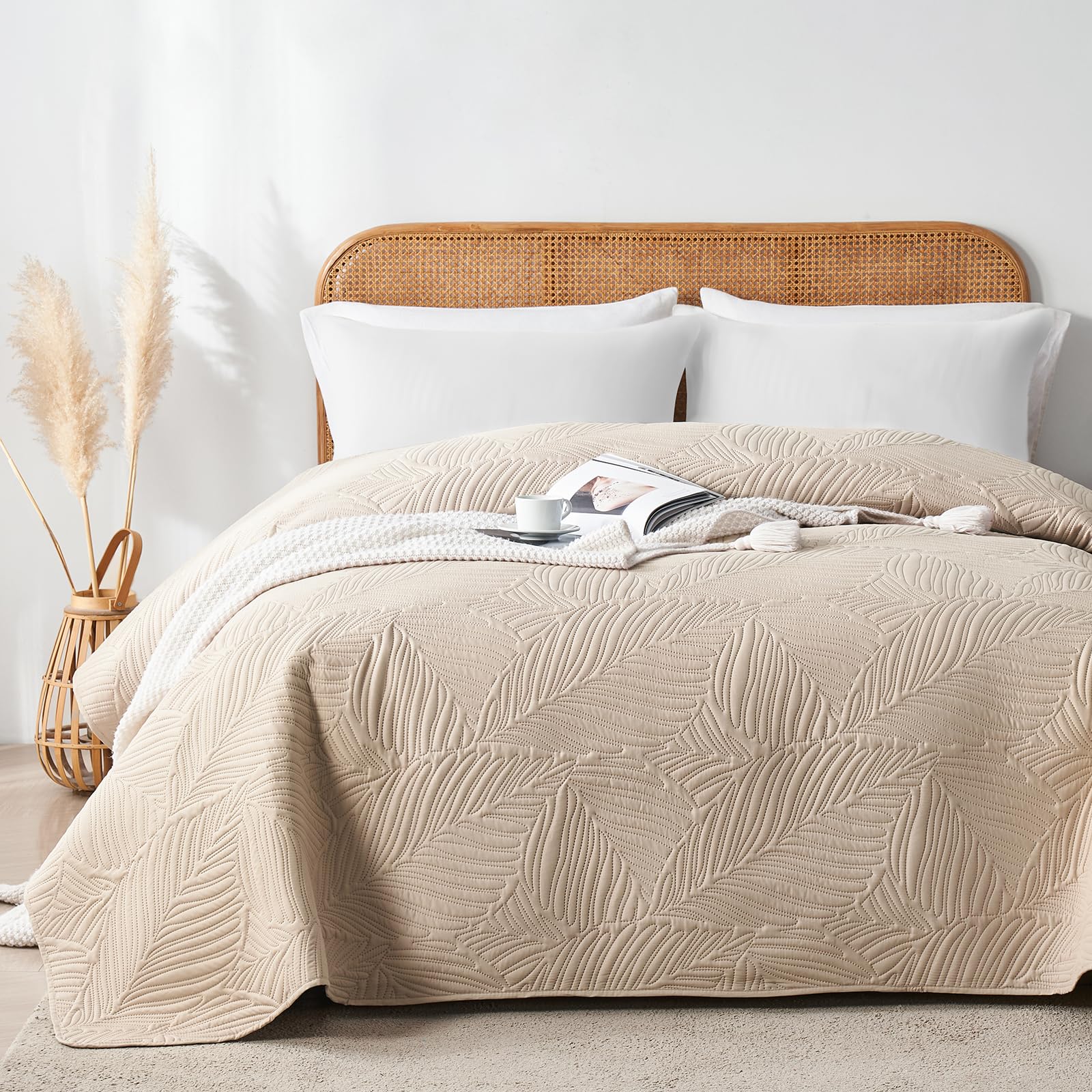 Couvre-lit 240x260 cm Beige