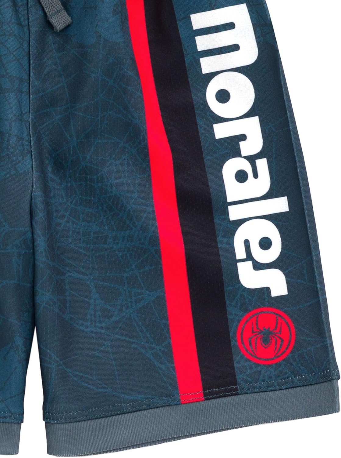 Marvel Spider-Man Miles Morales Hulk Mesh Jersey Tank Top Shirt and Basketball Shorts Toddler to Big Kid Sizes (2T - 18-20) - Image 7