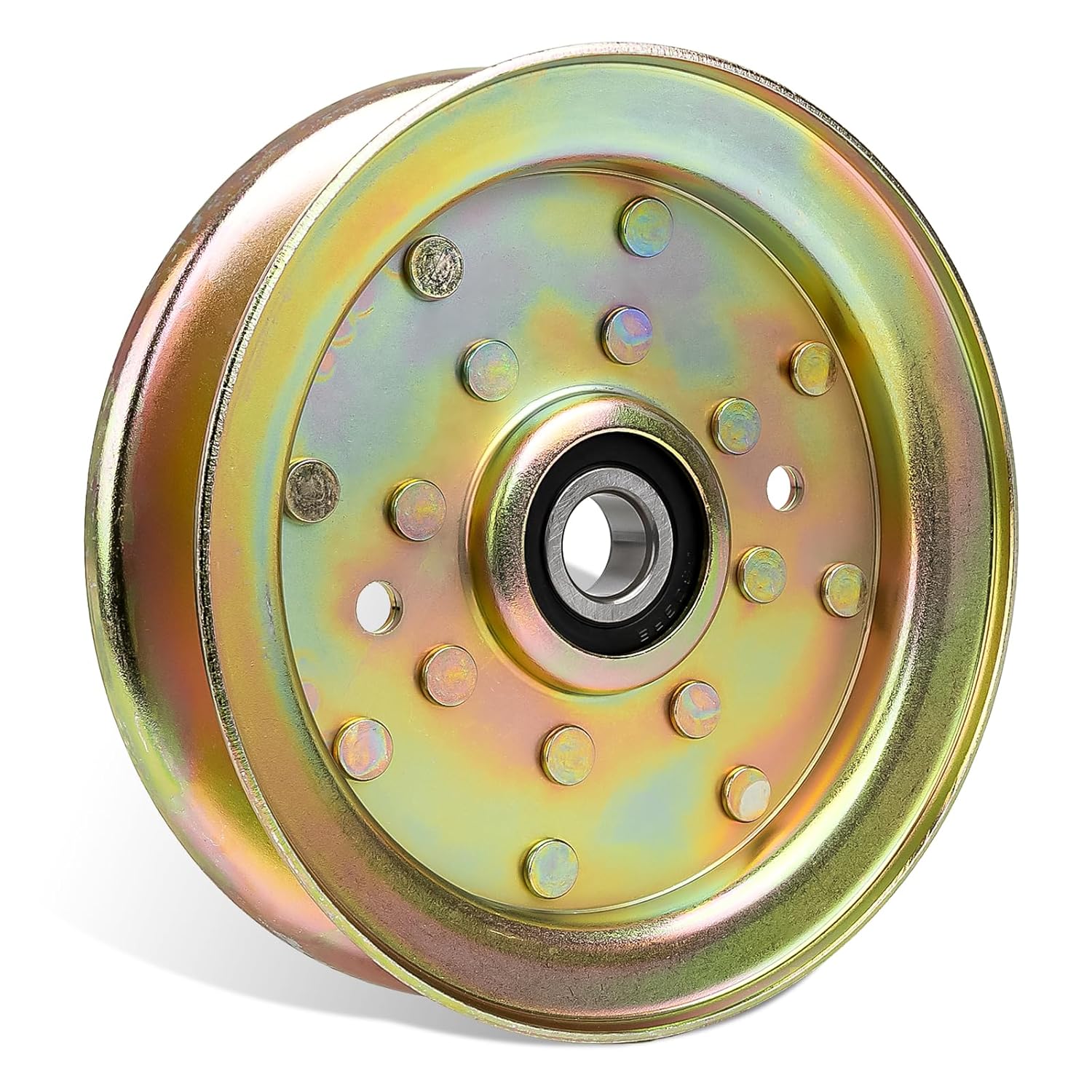 UP2WIN 126-9196 Flat Idler Pulley for Ex Mark 48" 52" 60" Lawn Mower Deck, 116-4668 Idler Pulley Compatible with Ex Mark Lazer Z Quest Turf Tracer to ro Z Master Series, Replace 103-8743 132-9425