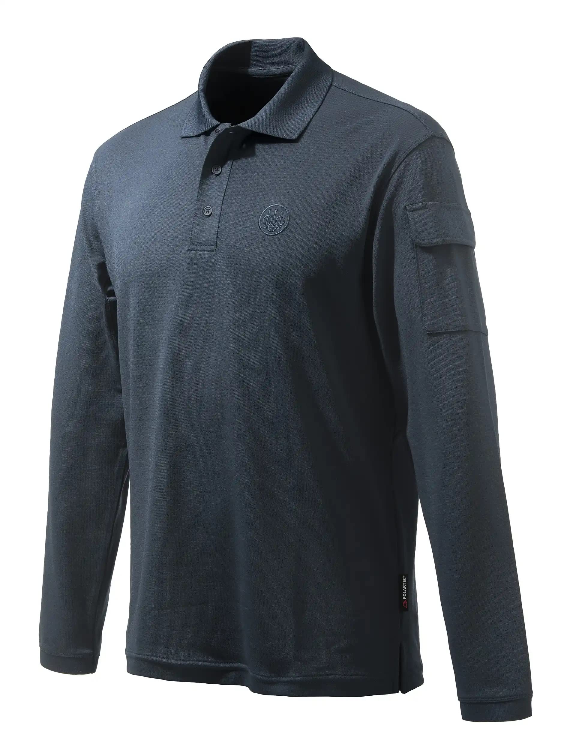 Men's Hunting Outdoor Casual Fashion Lightweight Training Sun Protection Long Sleeve Miller Polo Shirt