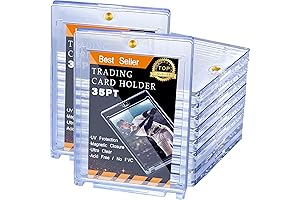40-Piece One-Touch Magnetic Card Holders for Collectible Cards