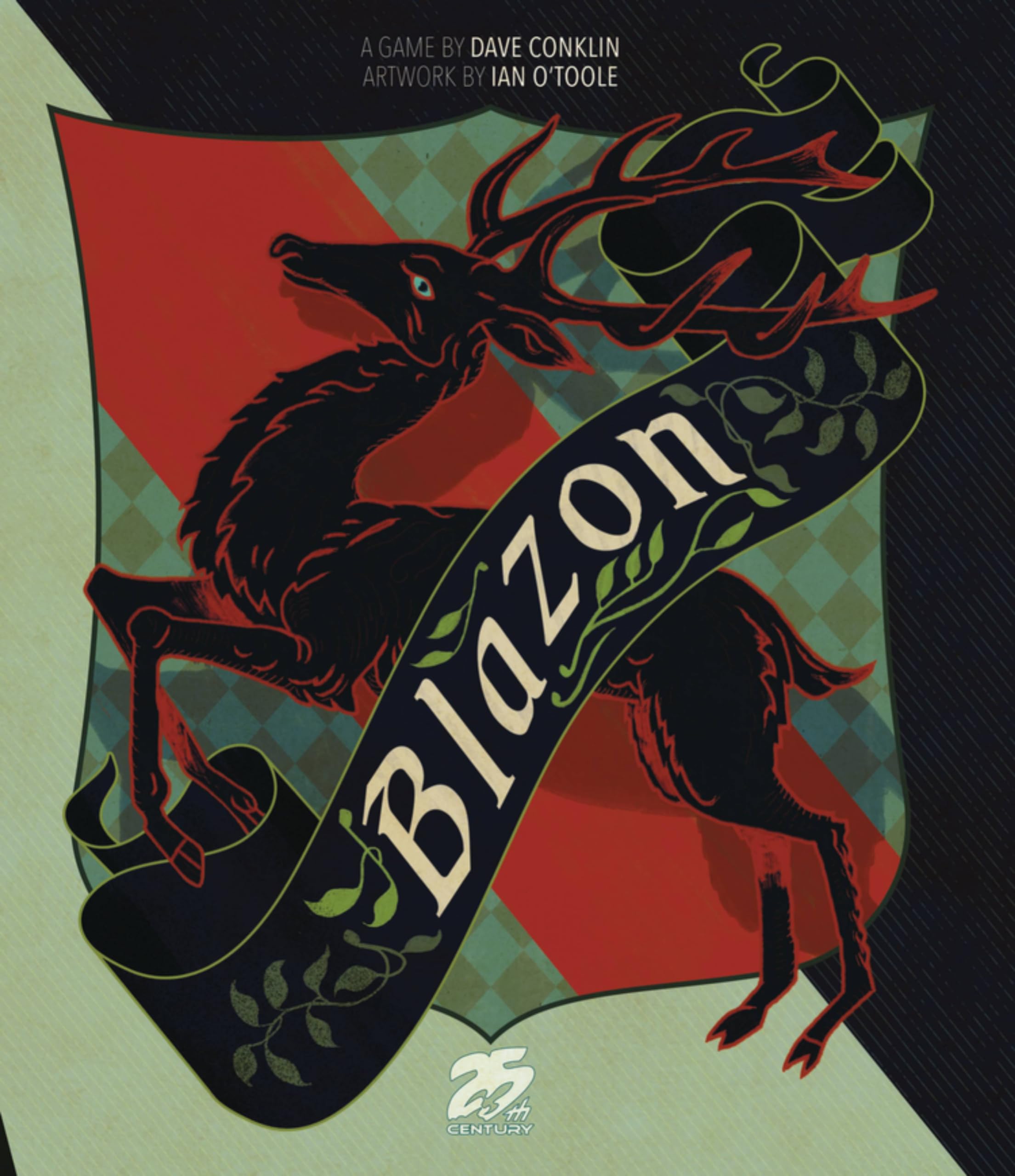 Blazon - Create Your Own Heraldic Shield - Strategy Board Game - Coat of Arms - 25th Century Games