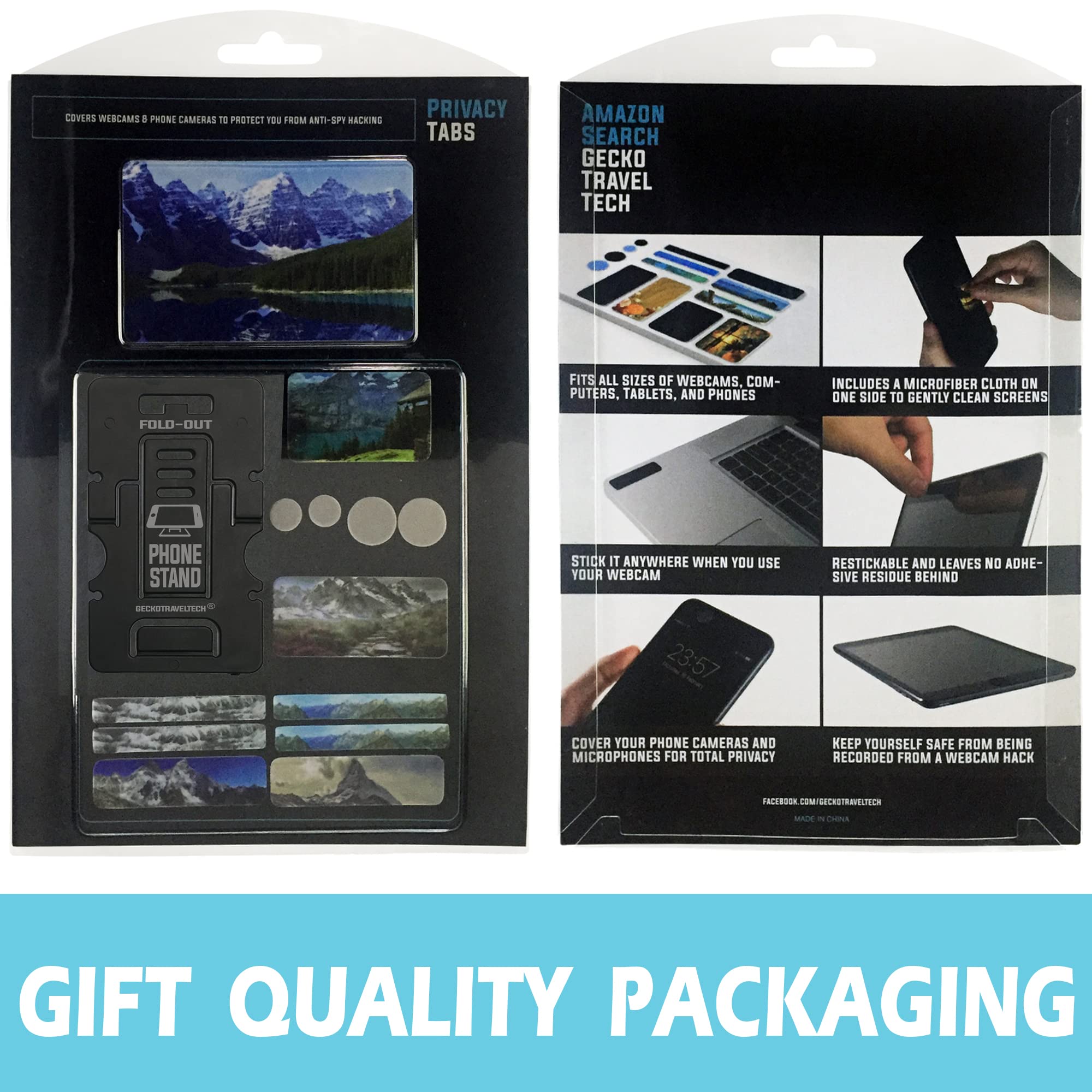 Fundas para cámara web – Funda para cámara web para laptop – Fundas para cámaras web para tabletas – Smart TV y para cámaras web de todos los tamaños en cualquier dispositivo – Reutilizable/multiusos 7