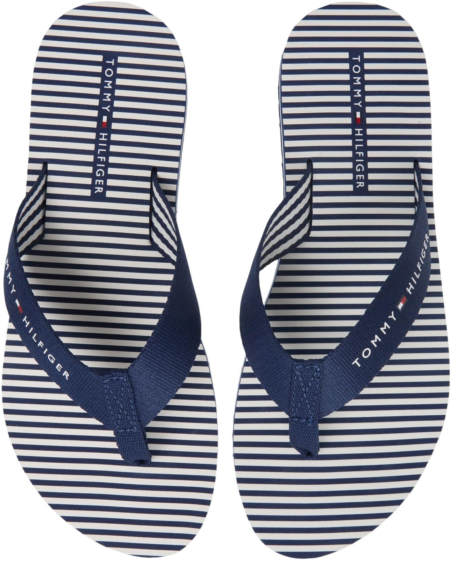 Tommy Hilfiger Th Ithaca Stripe Summer Sandal Fw0fw09192 ChanclasMujer