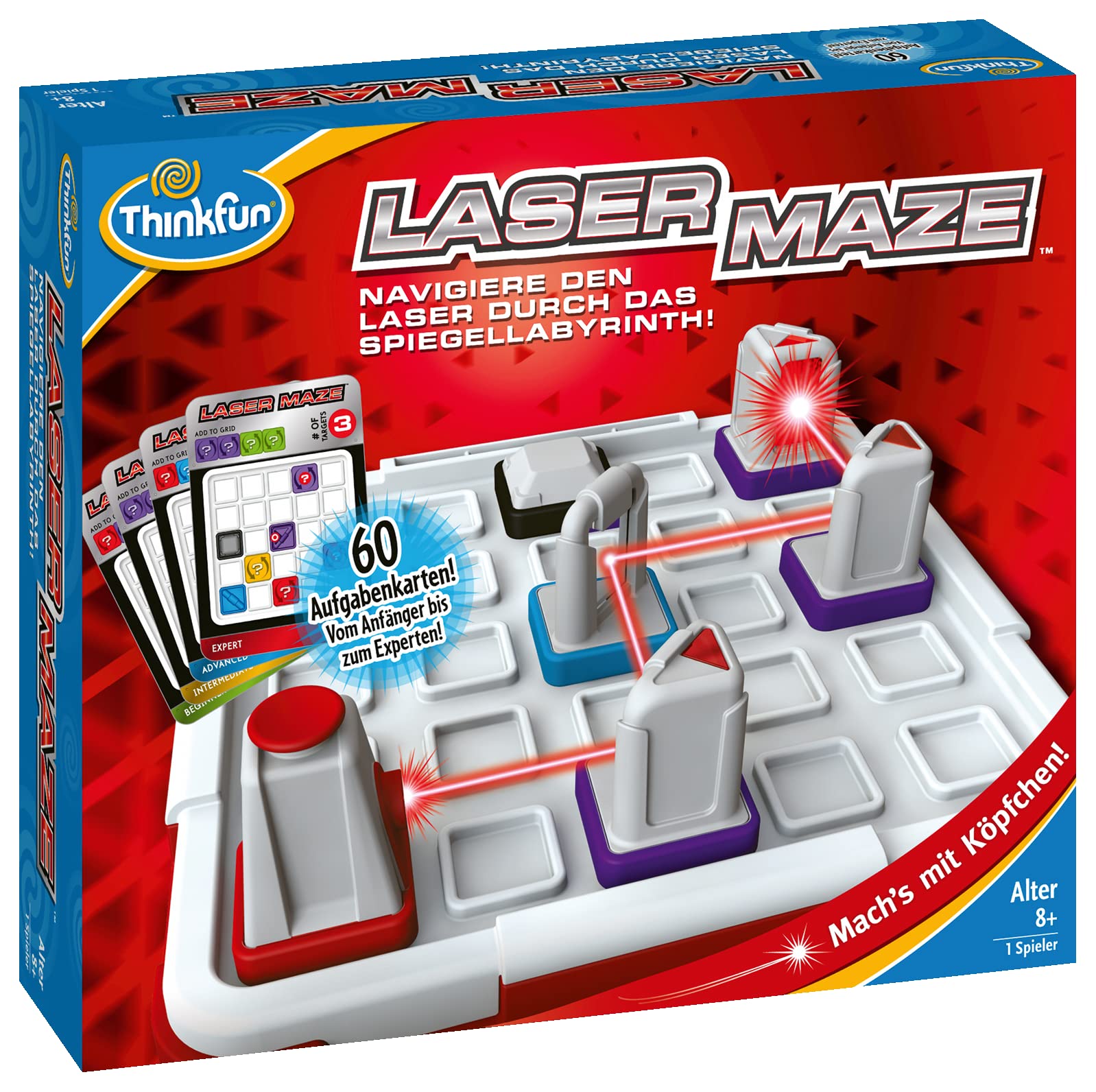 Laser Maze(TM): Navigiere den Laser durch das Spiegellabyrinth! , color/modelo surtido