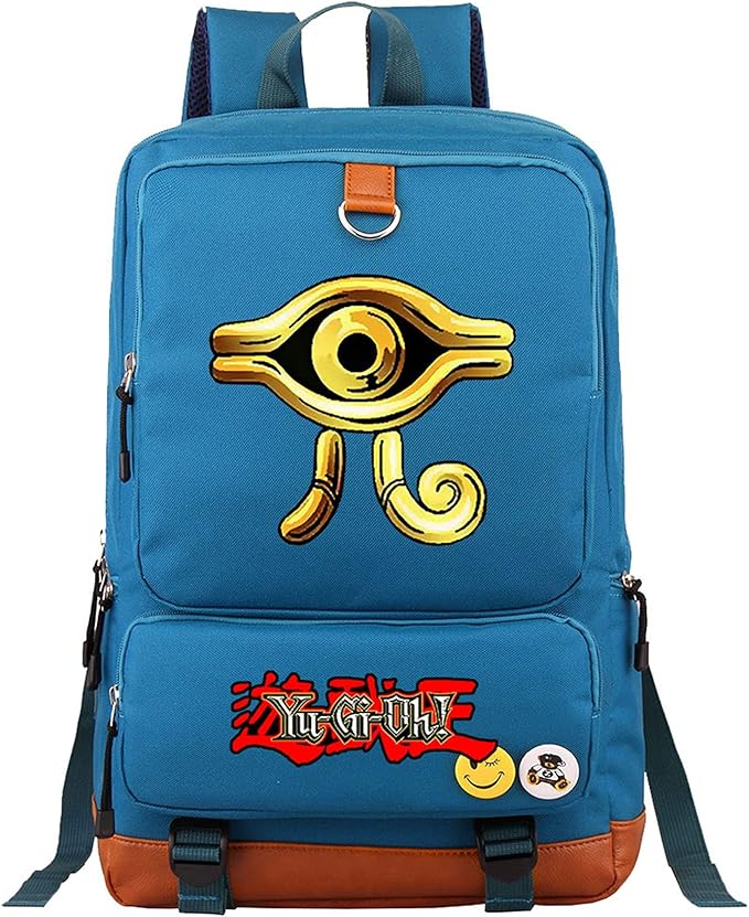 BenLP Kids Teens YuGiOh Graphic School BackpackLightweight Anime