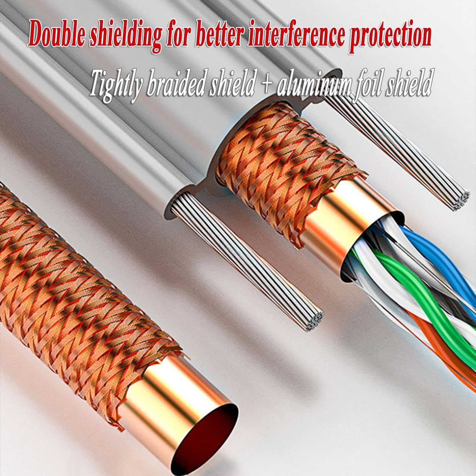 20 AWG Cable Ethernet Ascensor Cat5 8 Hilos Plano Apantallado