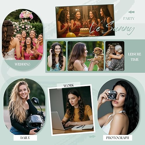 Miniatura 4 de Extensiones de pelo de VeSunny con cinta en extensiones de cabello humano real, color degradado, pelo humano, extensiones de cabello Remy grado 8A