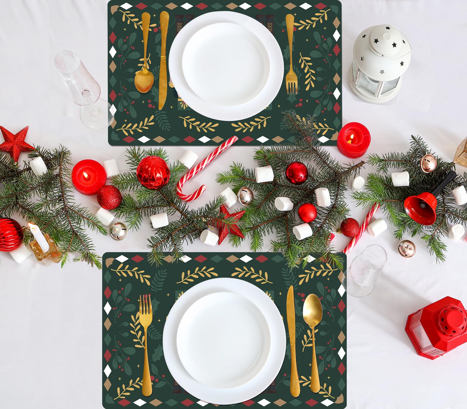 New WRAPAHOLIC 50 Sheets Christmas Paper Placemats Set - 11 X - View #4