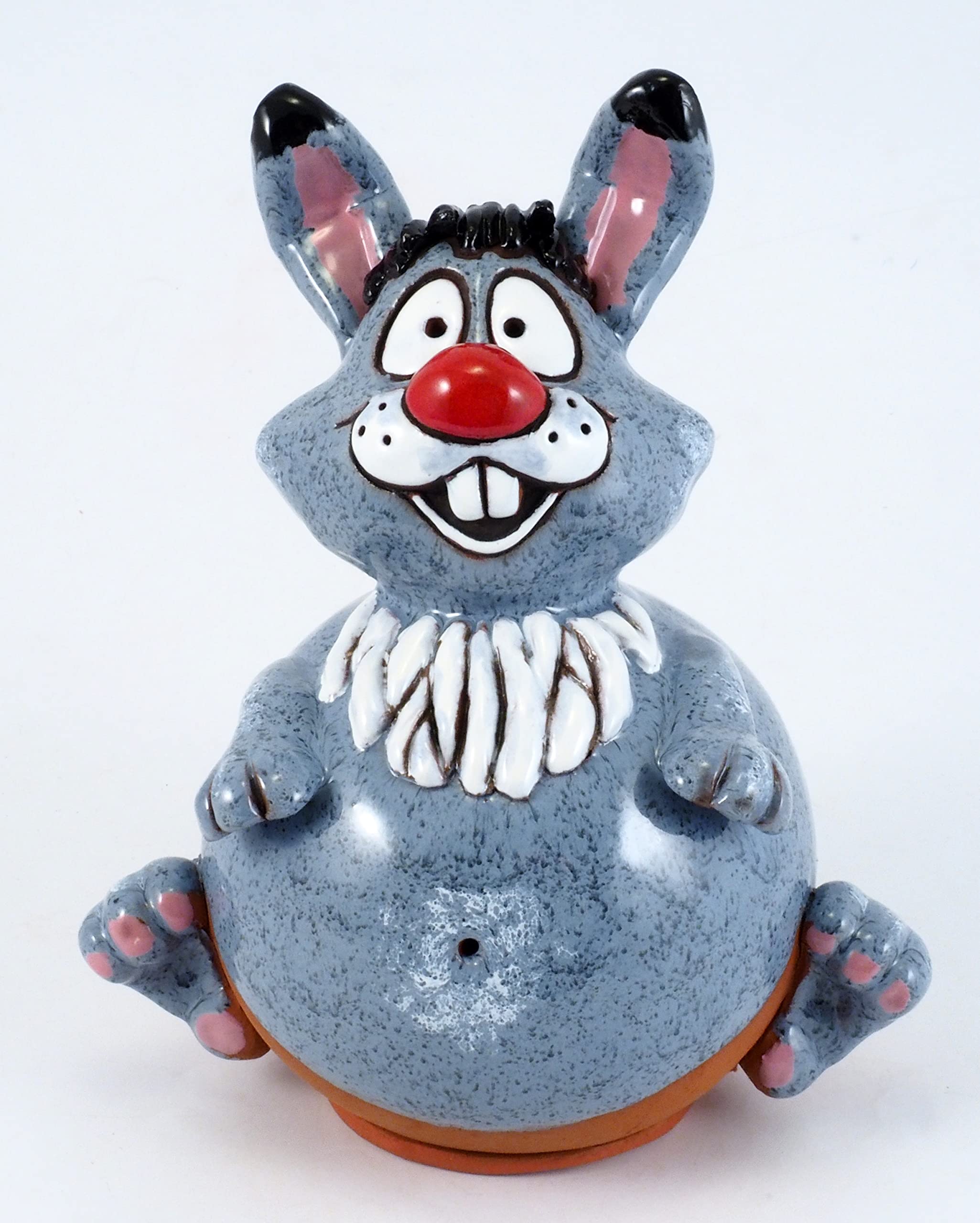 Ceramiczna ozdoba ogrodowa, ręcznie wykonana, dekoracja ogrodowa do użytku na zewnątrz, odporna na warunki atmosferyczne, ceramiczna dekoracja ogrodowa, figurki ogrodowe i posągi ogrodowe