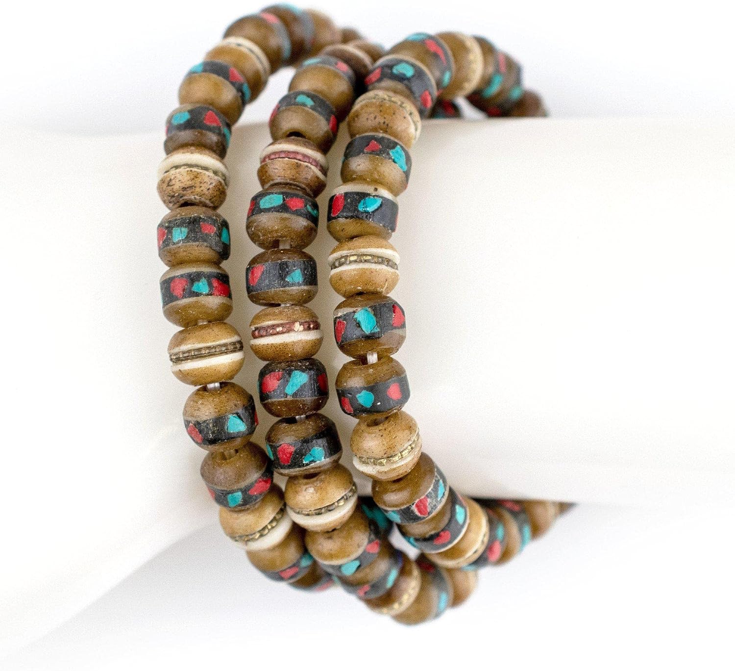 The Bead Chest Nepal Mala Bracelet