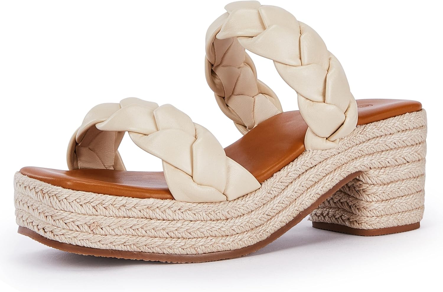 FISACE Womens Espadrilles - Comfortable Summer Sandals