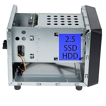 自作 NASケース 6ベイ 6+2ベイ ケース+電源ユニット+専用クーラーセット Amazon.co.jp: KCMconmey 4 + 1ベイ DIY NAS ケース、MB ITX