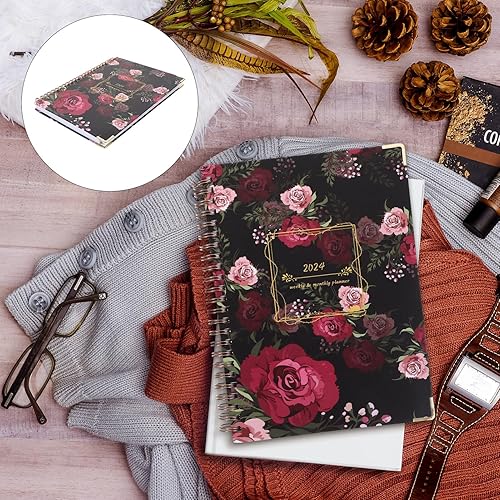 Miniatura 9 de MAGICLULU Calendario 2024, planificador de horario, planificador, agenda de oficina, cuaderno de citas, agenda de citas, cuaderno, calendario, bloc