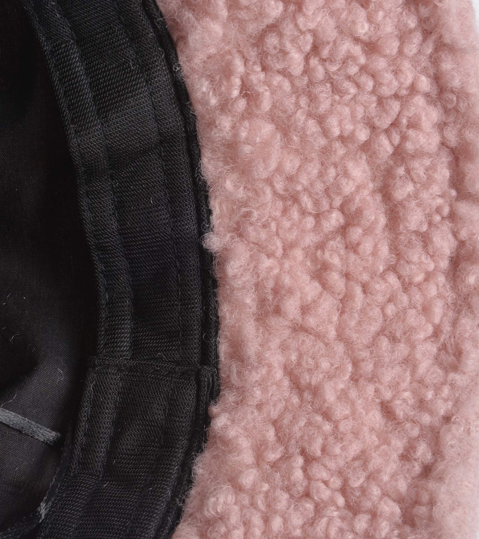 ChezAbbey Faux Fur Bucket Hat, Fuzzy Furry Winter Warm Fisherman Cap, Fluffy Teddy Sherpa Clothe Hats for Women Men Girls