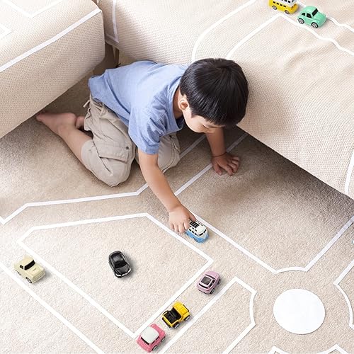 Miniatura 7 de Ai-Fun Juego de vehículos de aleación de coches de tracción para construcción de modelos de automóviles pequeños y camiones de carreras para niños