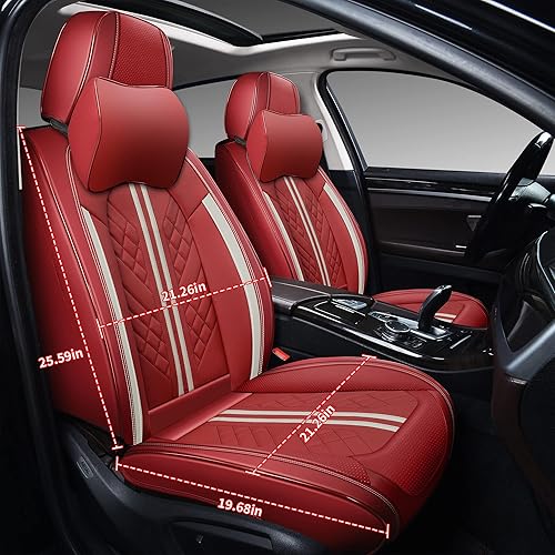 Miniatura 250 de GXT Bench Seat Cover, Premium Faux Leather Bench Seat Covers for Trucks - Universal Fit for Most Sedans SUV Pick-up Truck, Durable for Long Lasting