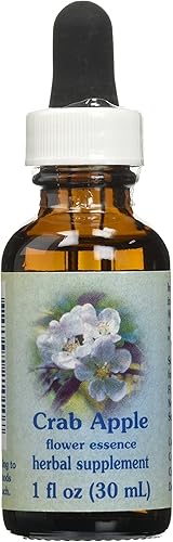 Flower Essence Services Suplementos herbales con cuentagotas de manzana, 1 onza