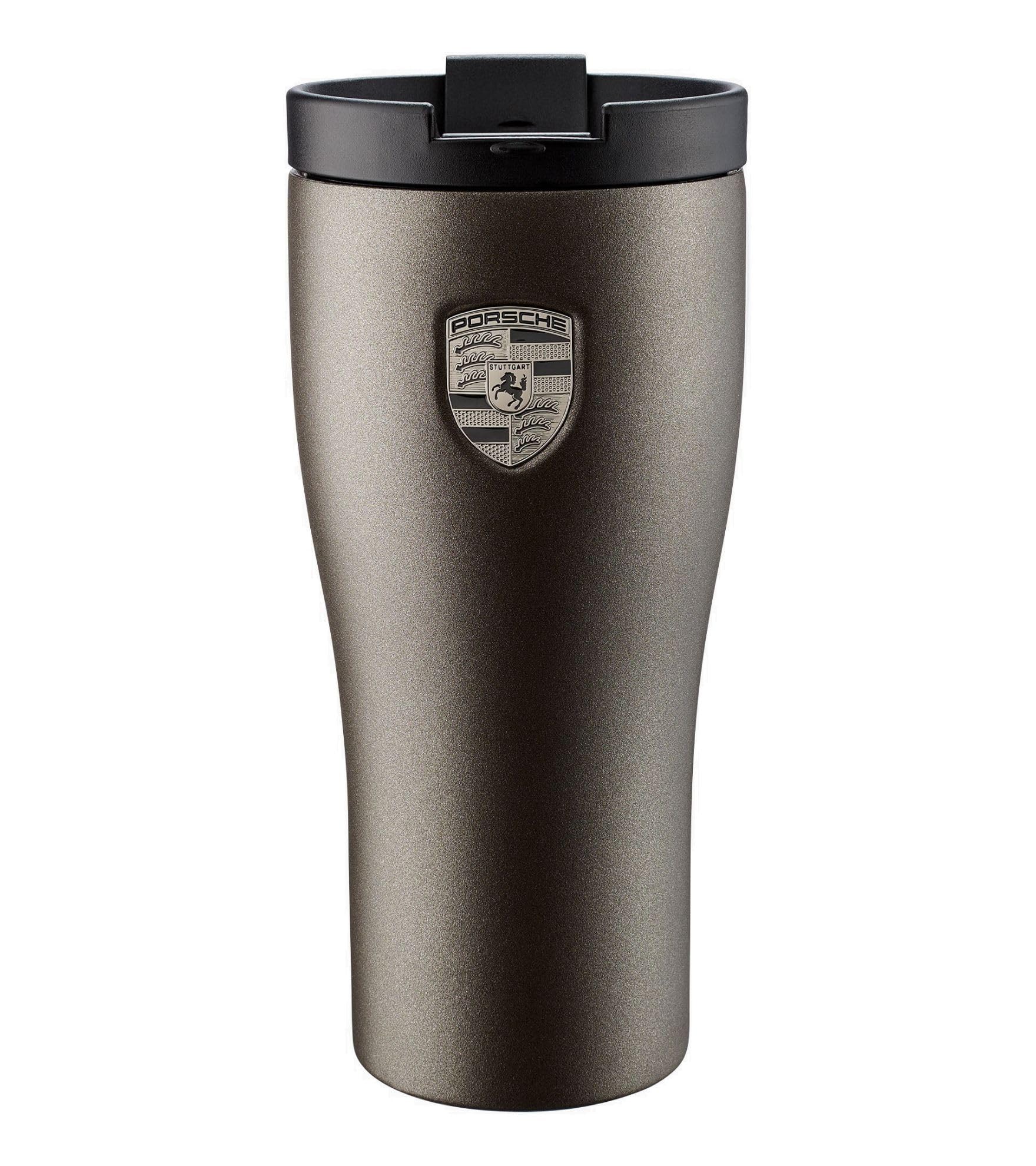 PorscheTurbonite Thermal Mug, Gunmetal Crest