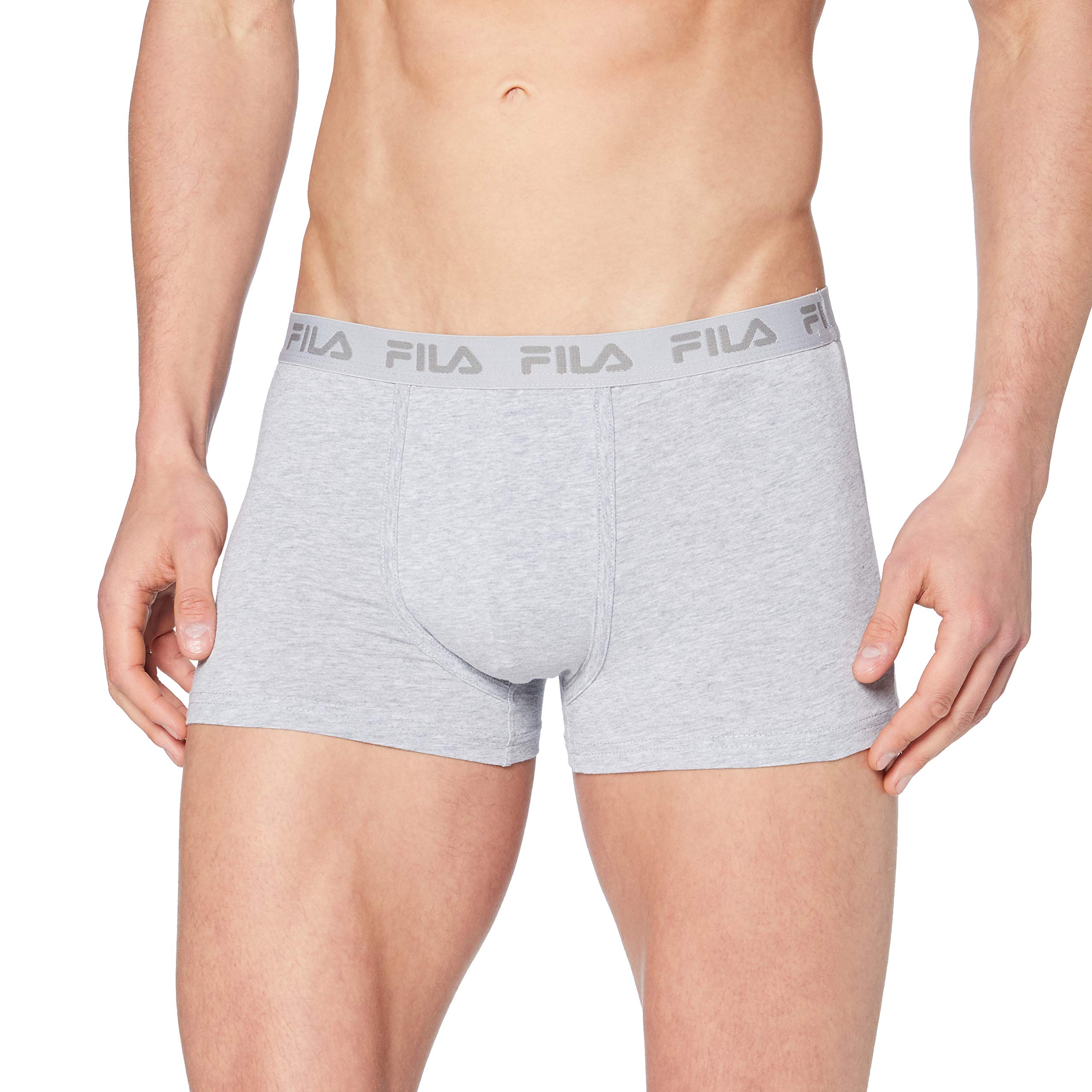 Fila Men's Fu5004 Boxer, Grey, L