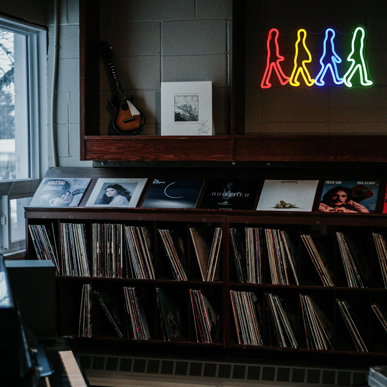 Amazon.co.jp: ロックバンド ネオンサイン 4人用 ウォーキング ネオン