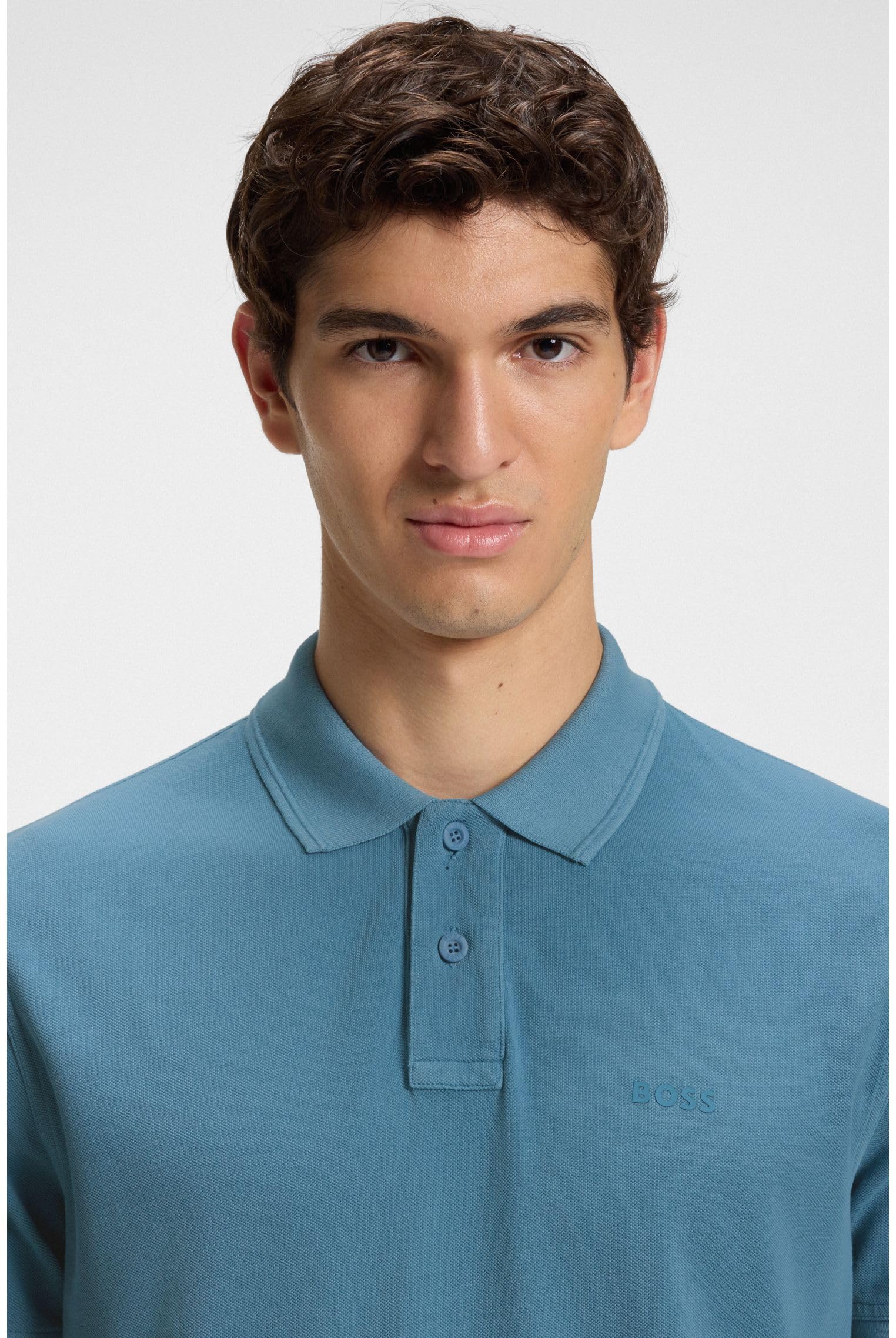 Boss Prime 10256692 01 Shirt Open Blue462 M – Bild 3