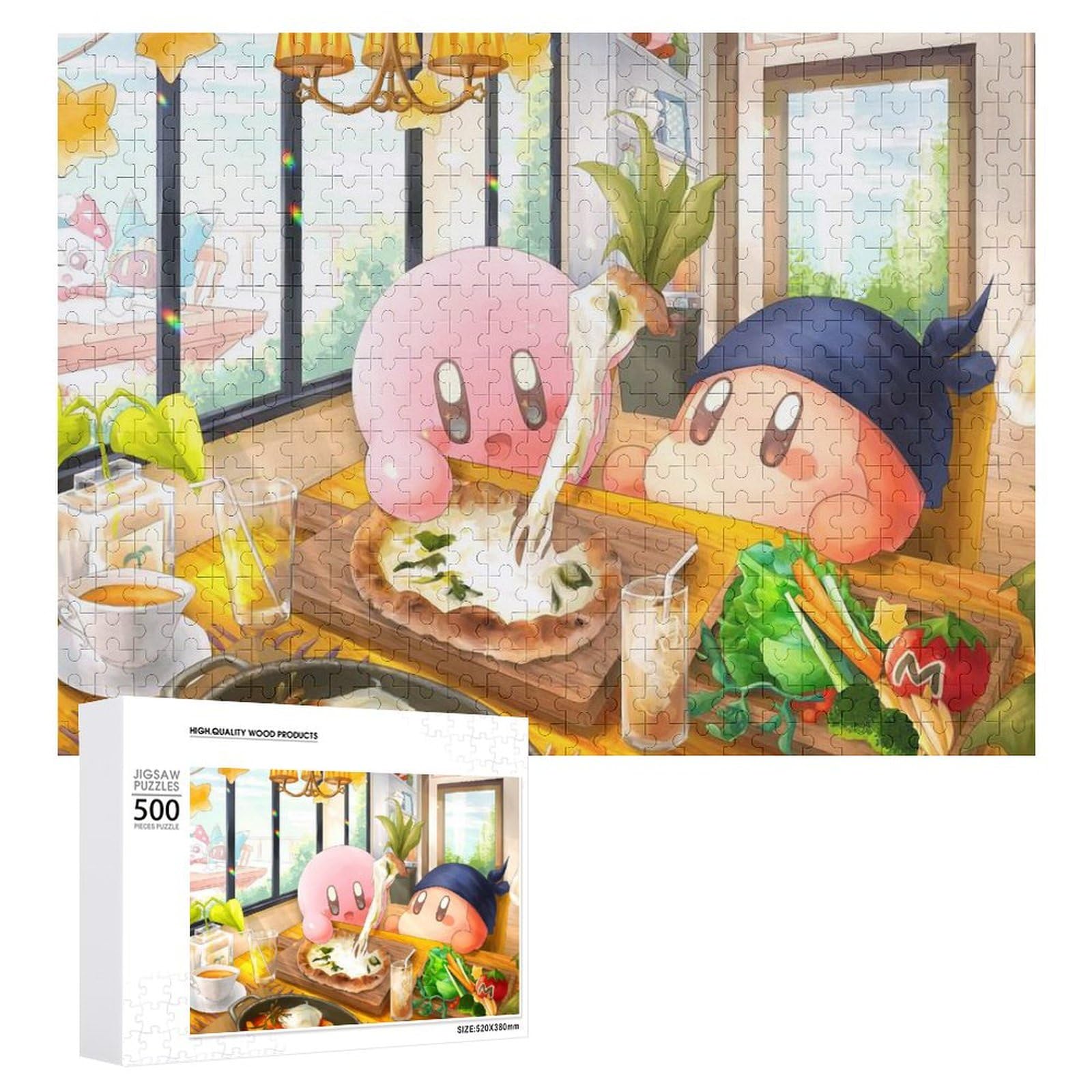 Amazon.co.jp: 星のカービィ ジグソーパズル 300/500/1000ピース 木製