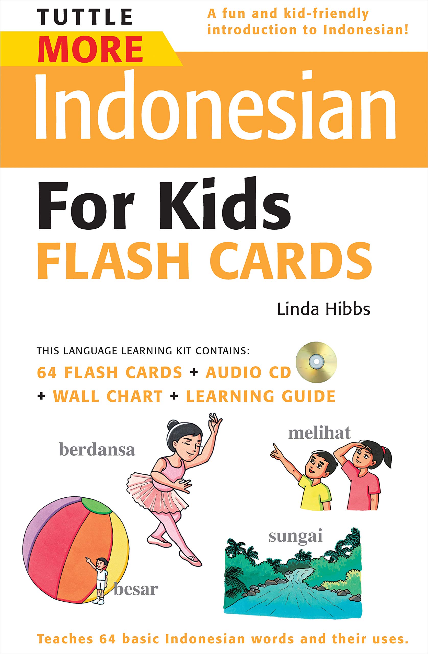 Buy Tuttle More Indonesian for Kids Flash Cards — BookShops.in