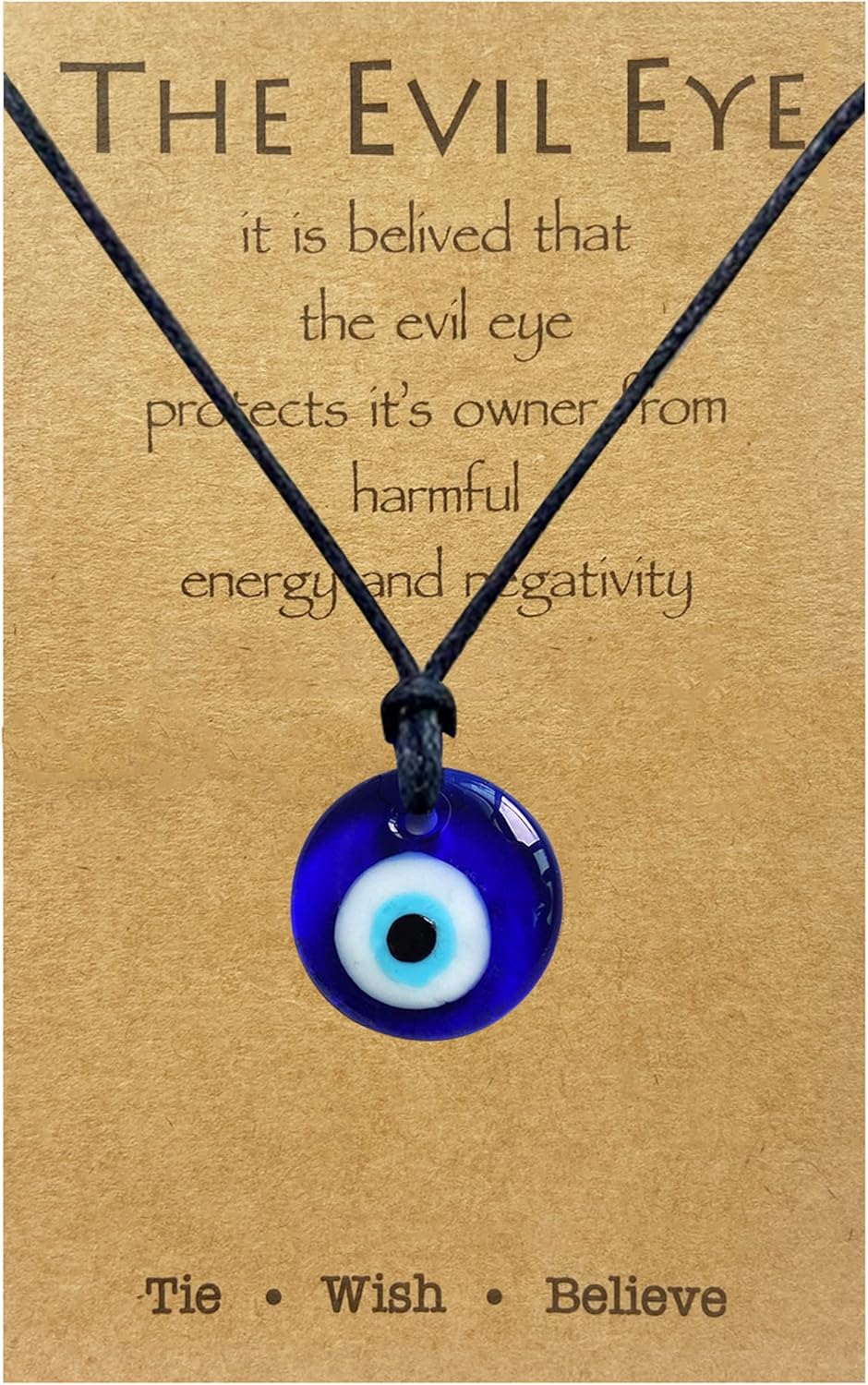 Long tiantian Evil Eye Necklace for Women Protection Dominican
