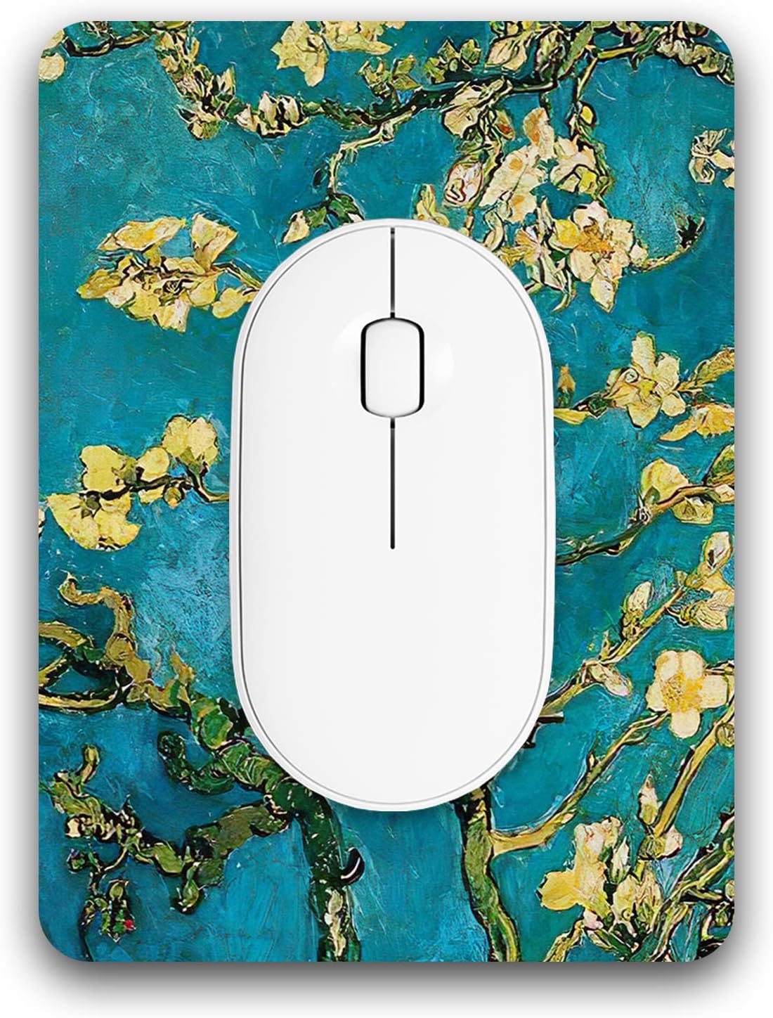 Atufsuat Small Mouse Pad, Mini Mouse Pad 6 x 8 Inch, Thick Rubber Waterproof Mouse