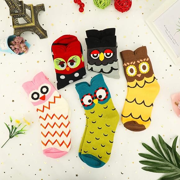 Owl christmas socks Clearance