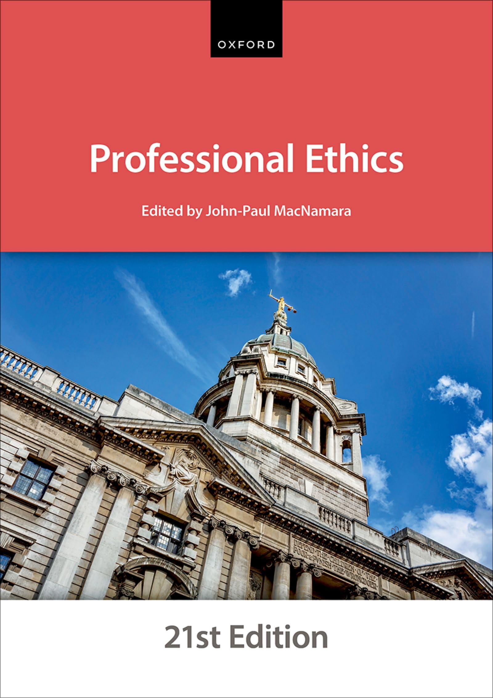 Professional Ethics by  The City Law School - 9780198923718
