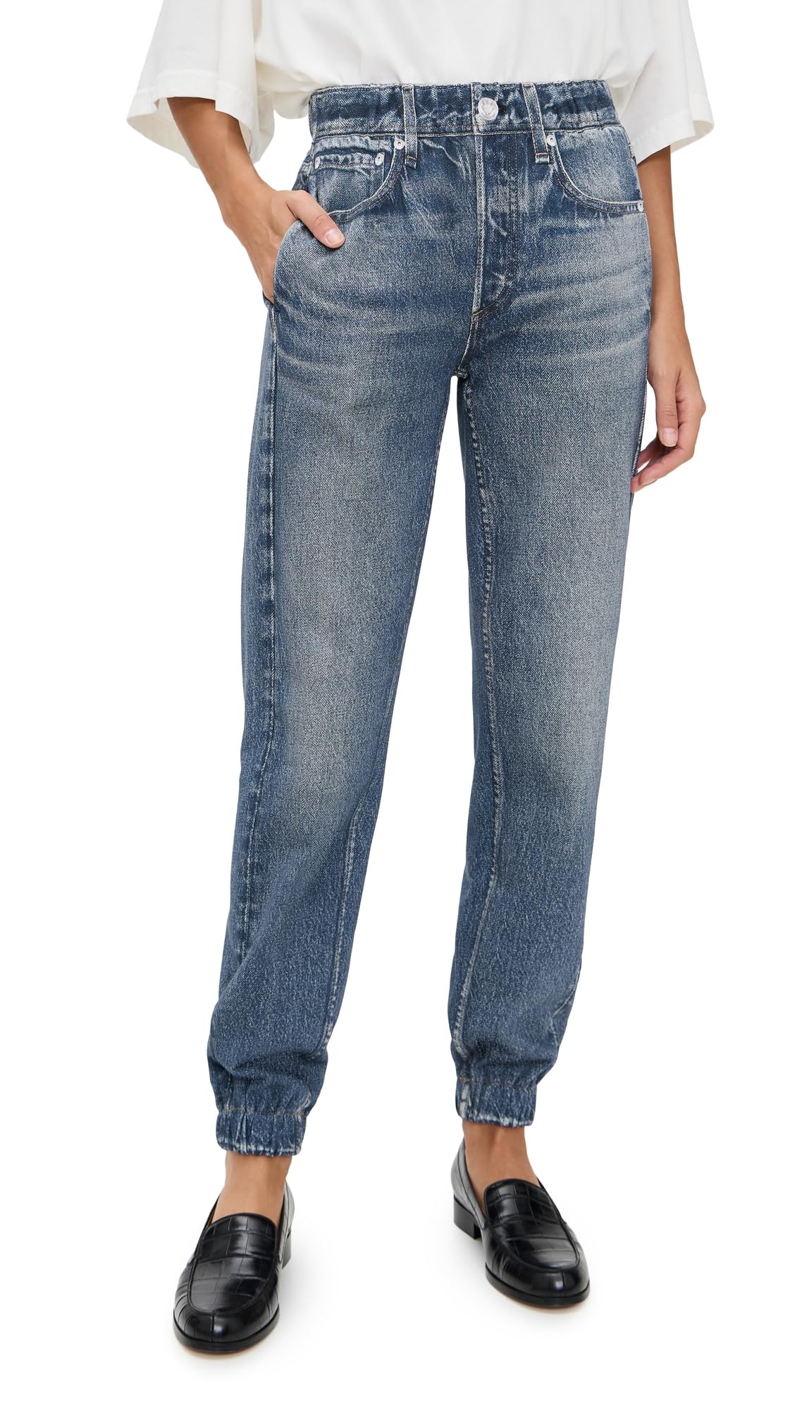 rag & bone Women's Miramar Terry Jogger Pants