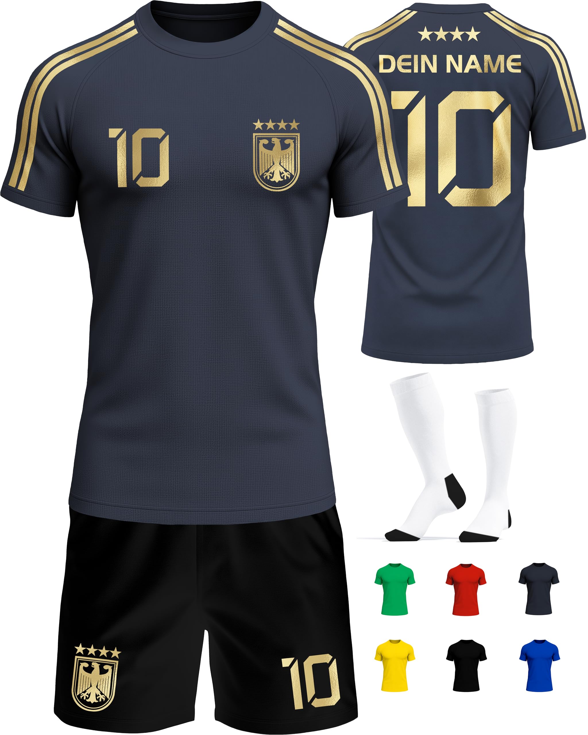 Deutschland Trikot Kinder Herren Damen WM 2026 Fussball Geschenke Jungen Coole Sachen für Jungs Fußball Trainingsanzug Tshirt EM Shirt geschenk junge 10 jahre Fußballtrikot Mädchen Set IIIII20Fo7IIIII