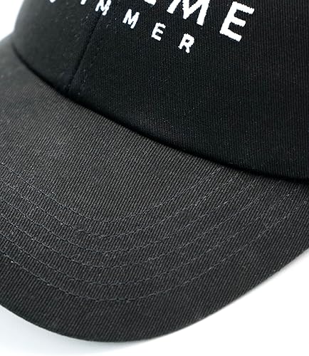 Miniatura 5 de Supreme Trimmer Sombrero - Sombrero negro, gorra blanca con logotipo de golfbéisbol, Negro -
