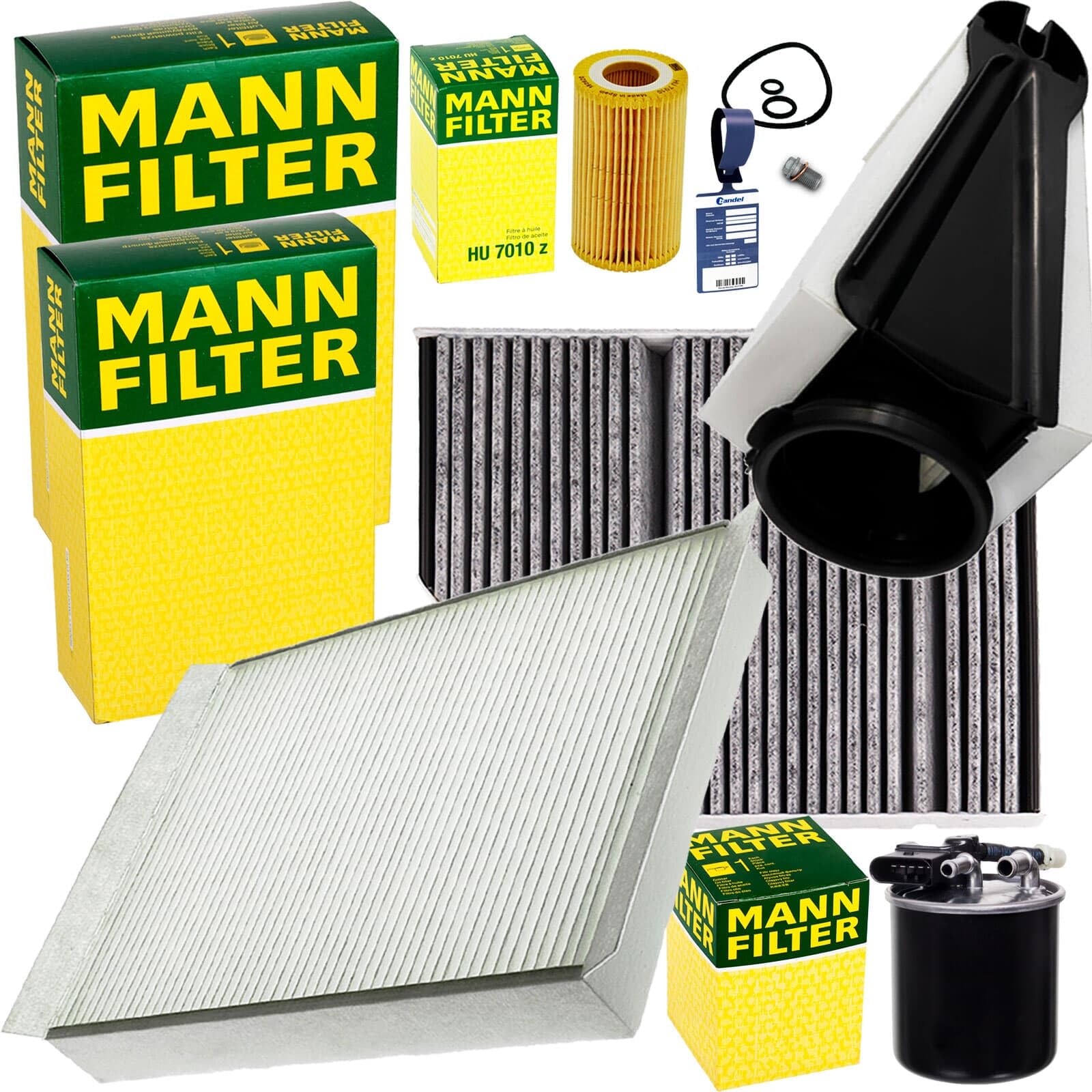 Filterset Inspektionspaket | CU25002,(LA877)+CUK26023+HU7010z+SB2383+WK820/17+, Green Mobility Parts Sb 2383