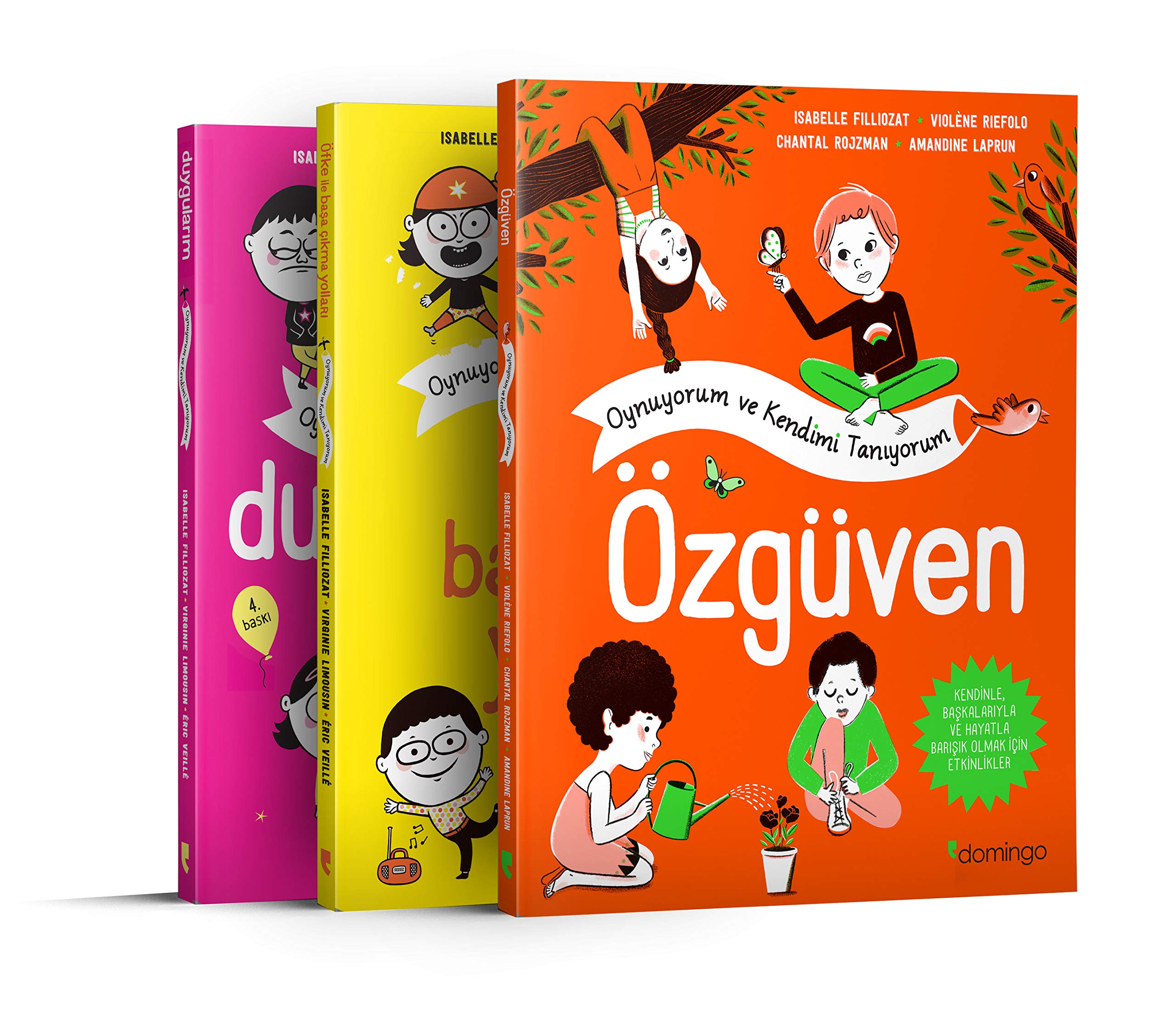 Duygularım - Oynuyorum ve Kendimi Tanıyorum Seti (3 Kitap)