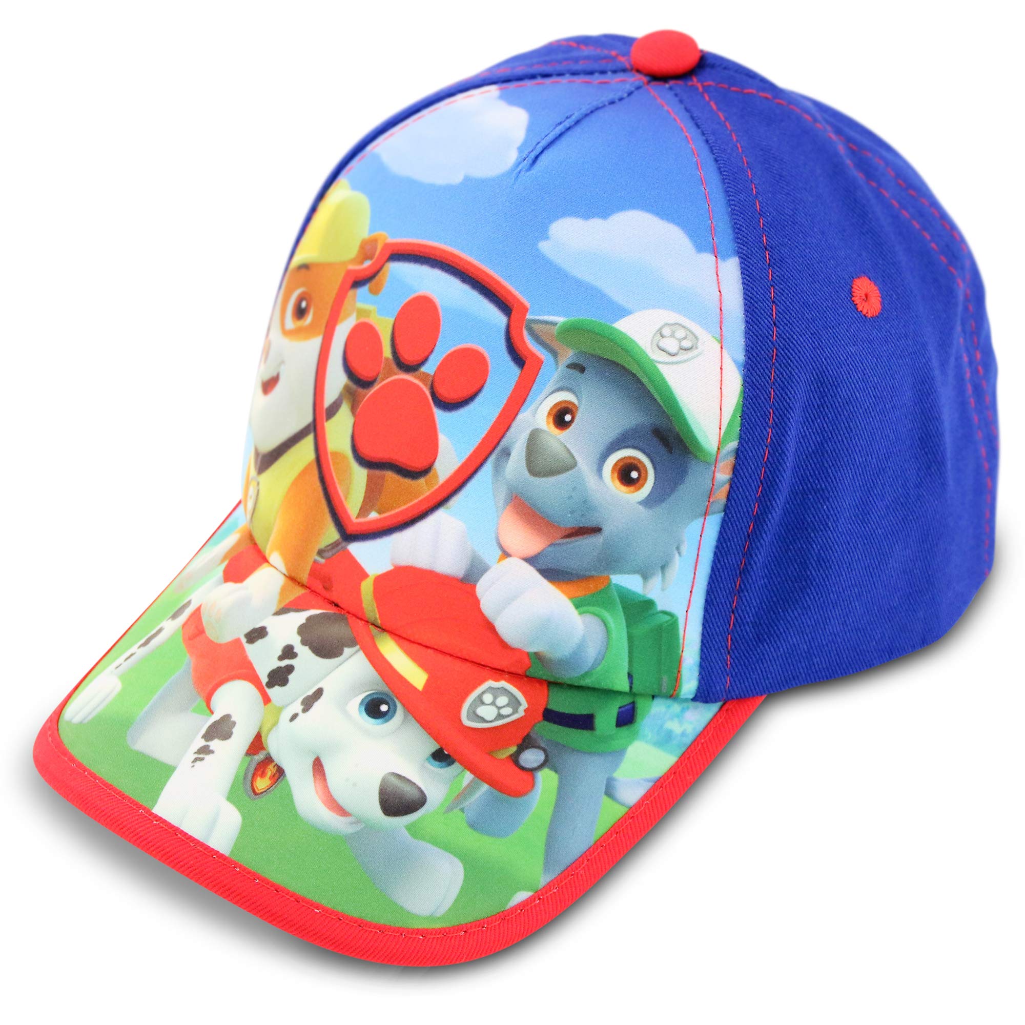 Nickelodeon Kids Hat for Toddler Or Little Boys Age 2-7, Paw Patrol Baseball Cap