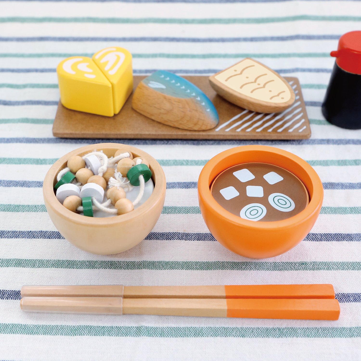 Amazon | はじめてのおままごと 焼き魚セット マグネット 木のおもちゃ