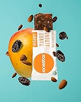 Vista 7 de JONESBAR Tropical Pack (24 barras (2 cajas)), barra orgánica USDA de frutas y nueces, sin OMG, Kosher, vegano, sin gluten, simple