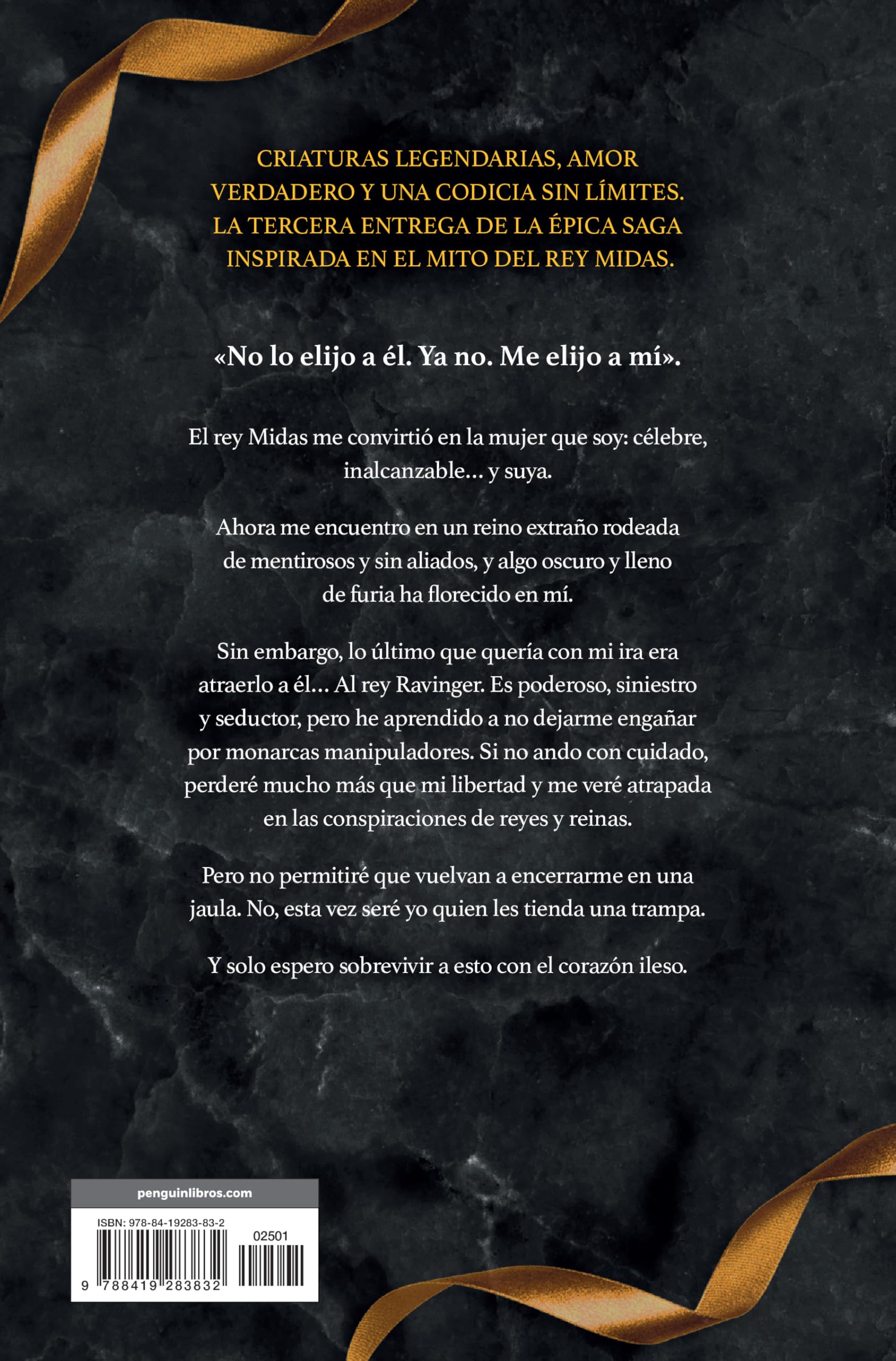 Brillo (La Prisionera de Oro 3) (Novela)