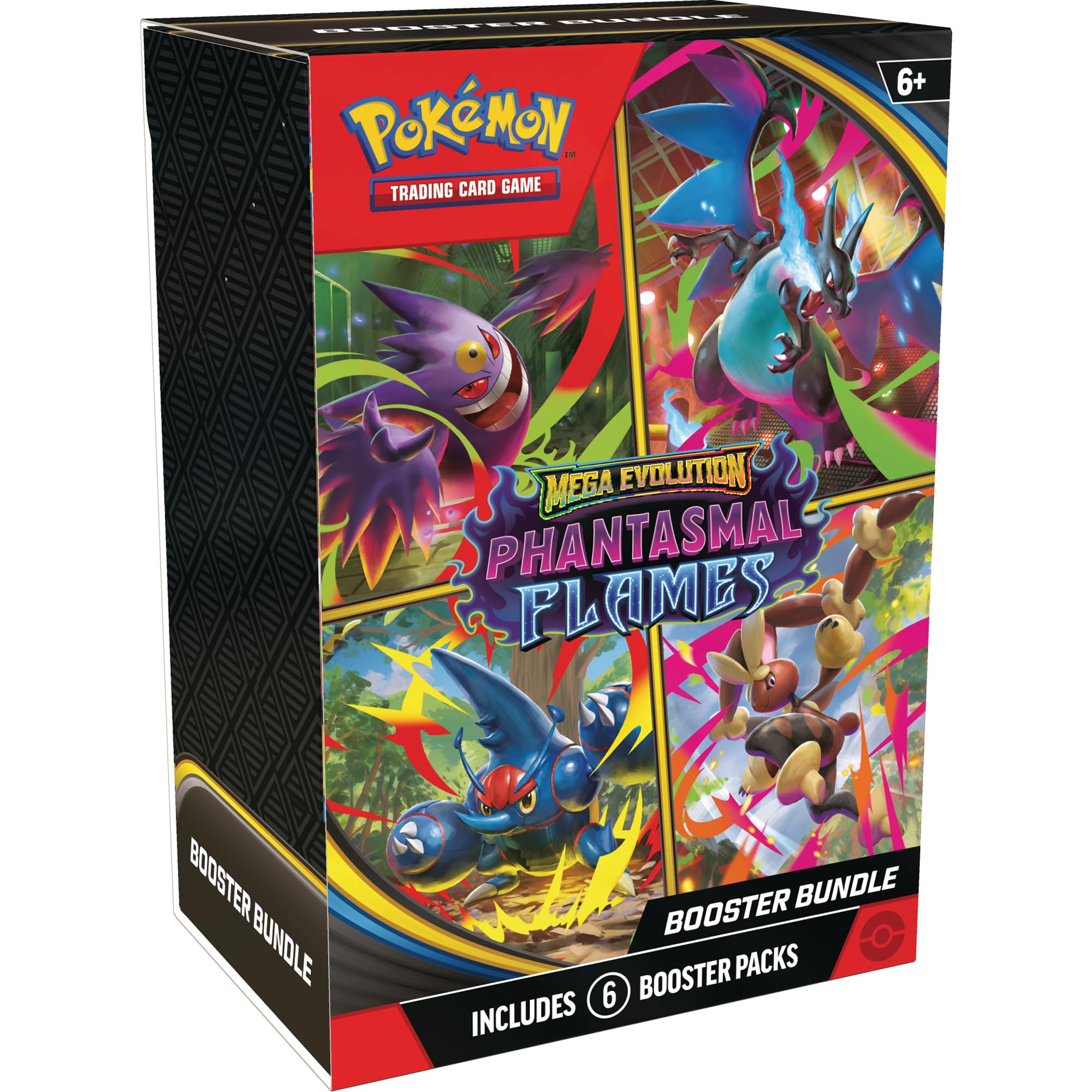 Amazon.com: Pokémon TCG: Mega Evolution—Phantasmal Flames Booster
