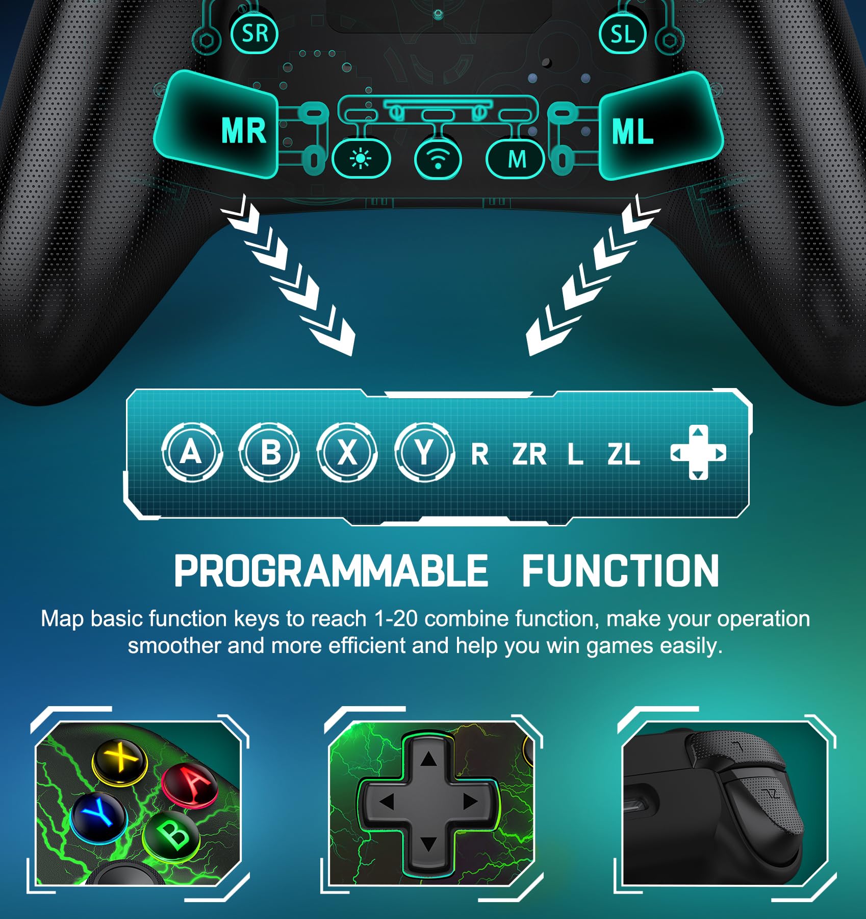 Amazon.com: Wireless Switch Controller for Nintendo Switch 2
