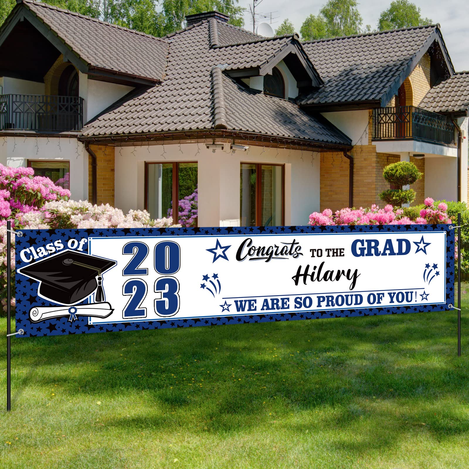 Class Of 2023 Graduation Decorations Graduation Banner 2023 Class Of 2023 Graduation Decorations Graduation Banner 2023